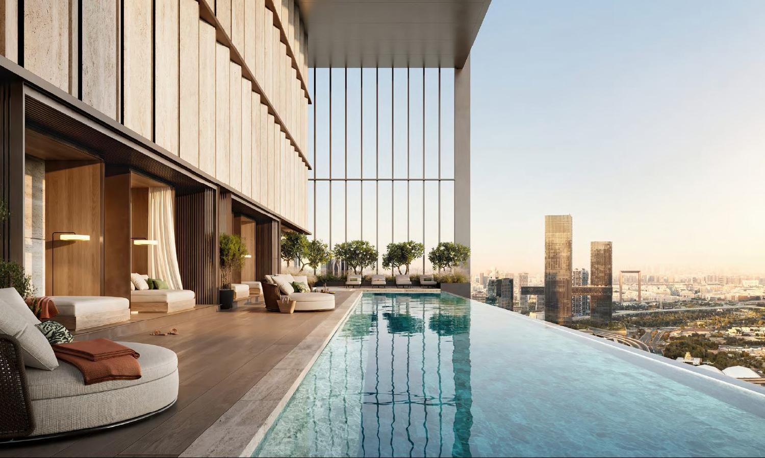Modern Dubai development