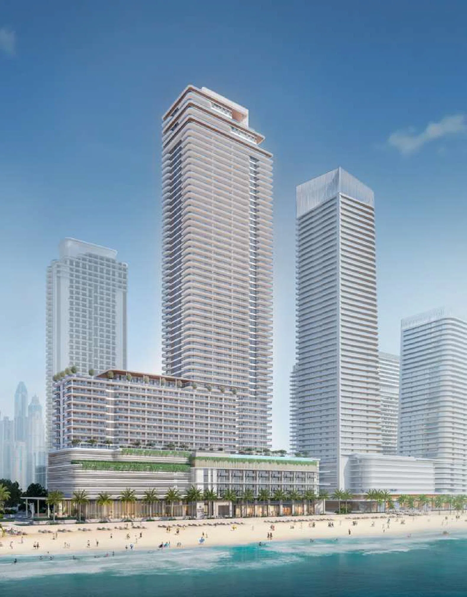 Address, Residences The Bay V in Emaar Beachfront
