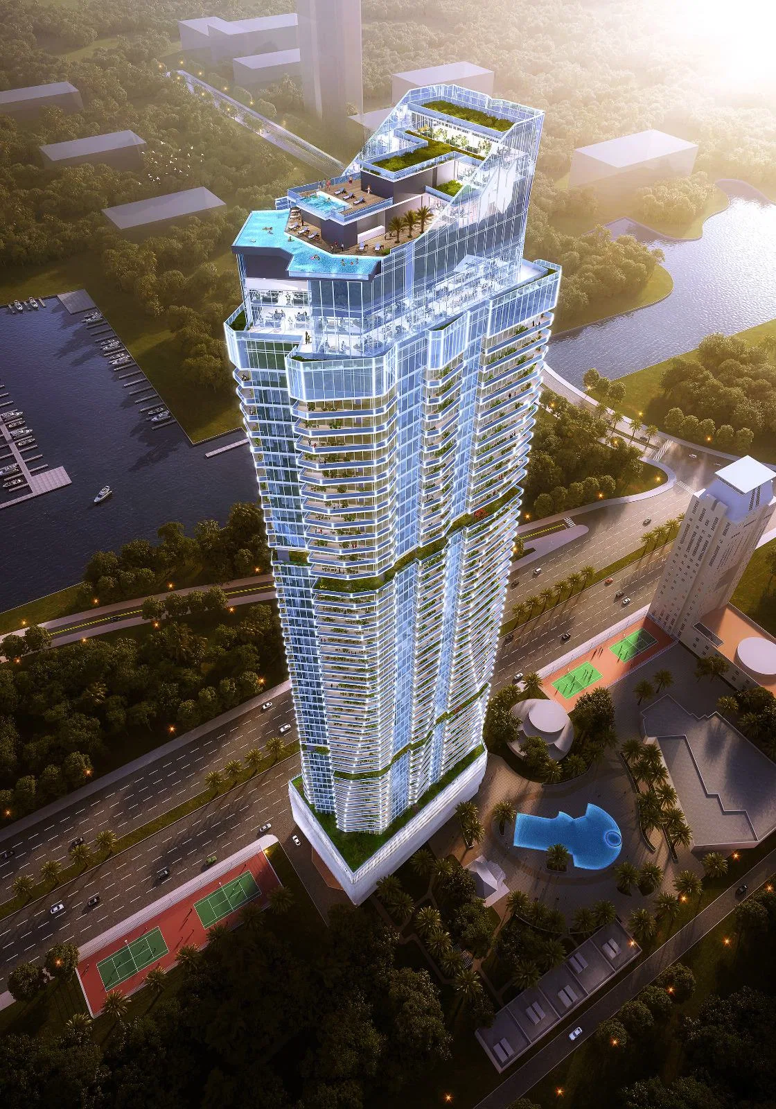 Habtoor Grand Residences in Dubai Marina