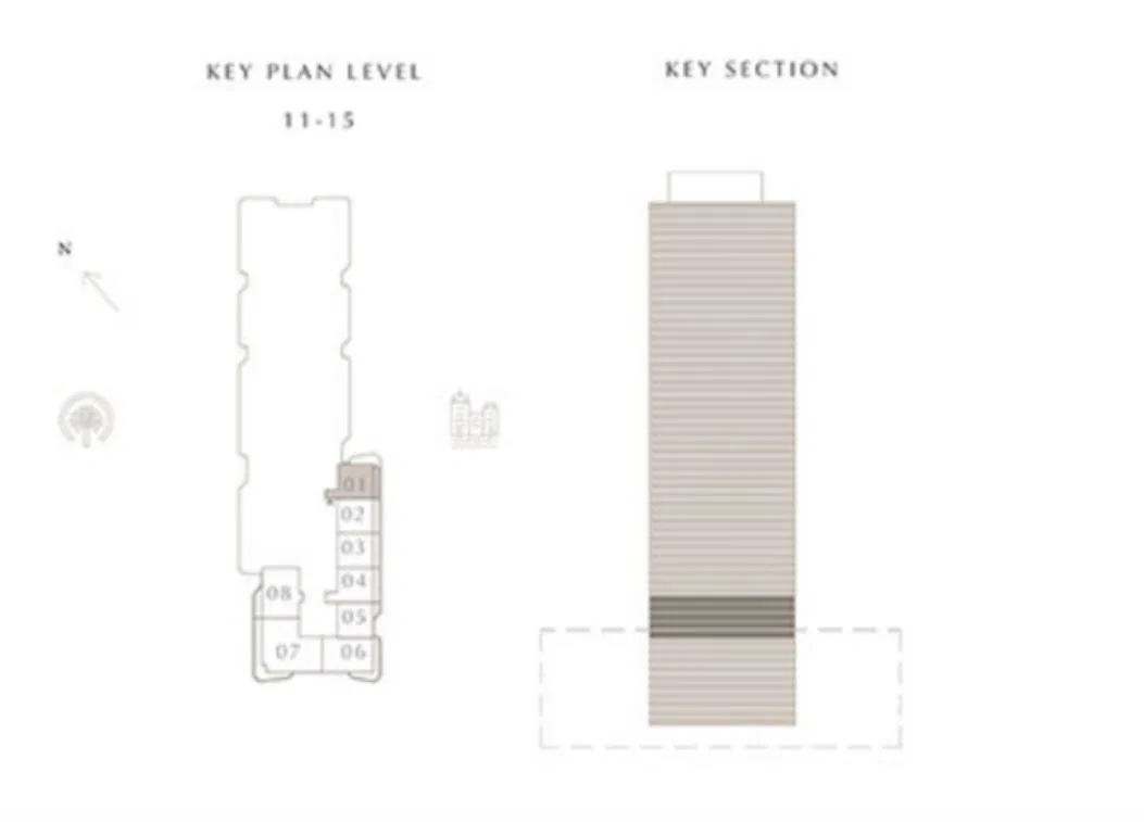 Address, Residences The Bay V