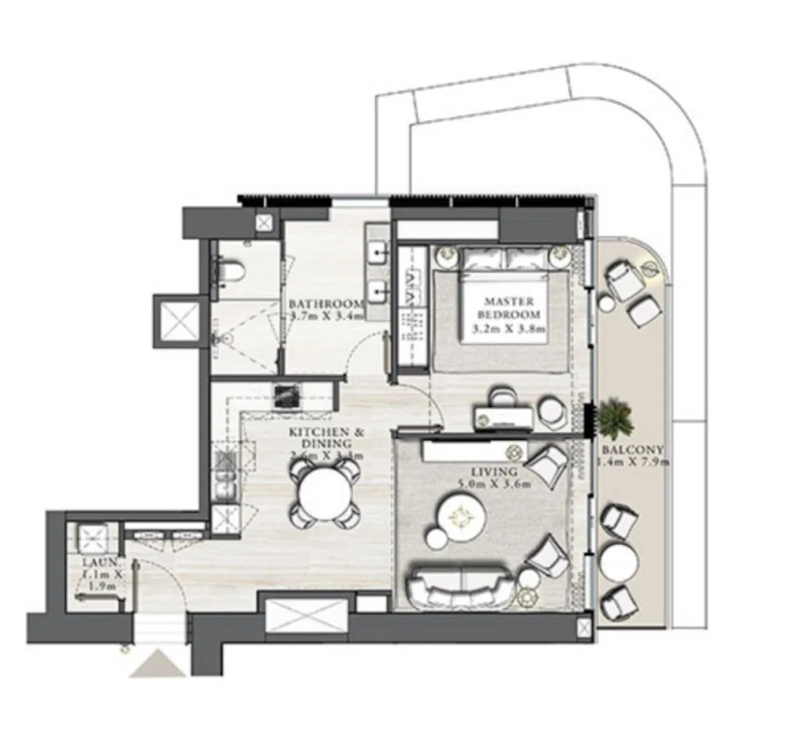 Address, Residences The Bay V